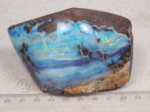 Gem Boulderopal Specimen - Video