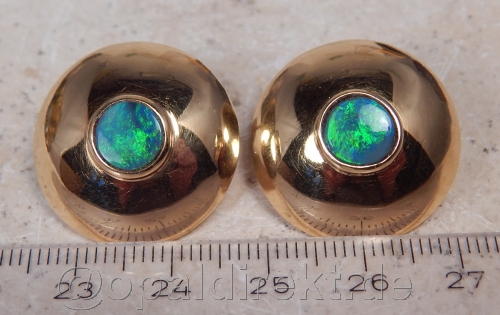 Blackopal Ohrring in 750 GG - Video